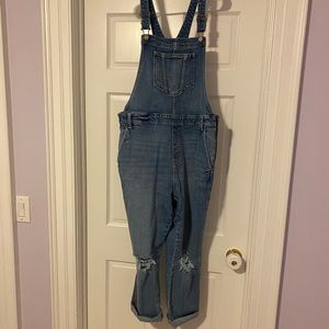 Old navy distressed Overalls